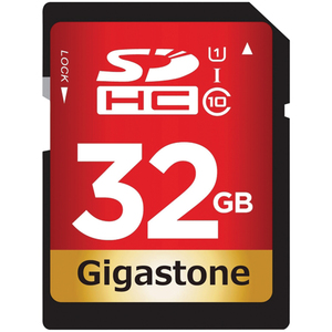 Gigastone GS-SDHC80U1-32GB-R Prime Series SDHC Card (32...