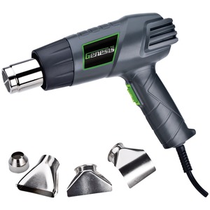 Genesis GHG1500A Dual-Temperature Heat Gun with Accesso...