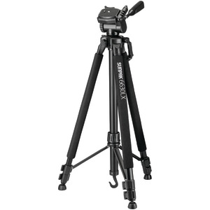 Sunpak 620-663LX 6630LX 66" Photo/Video Tripod with Ada...