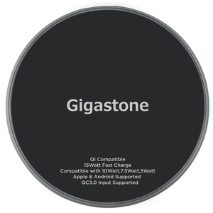 Gigastone GS-GA-9700B-R GA-9700 Qi Certified Fast Wirel...