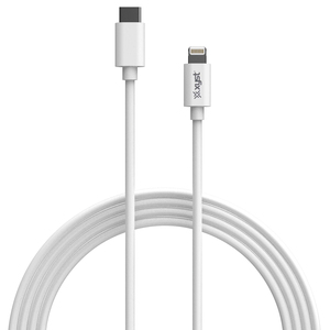 XYST XYS-LTC10604R USB-C to Lightning Cable, White (10 ...