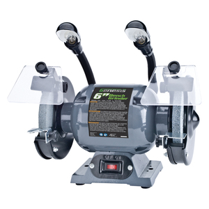 Genesis GBG600L 1/2-HP 6-In. Bench Grinder with Lights ...
