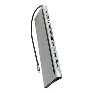 HELIX ETHHUBDH2 12-in-1 USB-C 100-Watt PD Docking Hub w...
