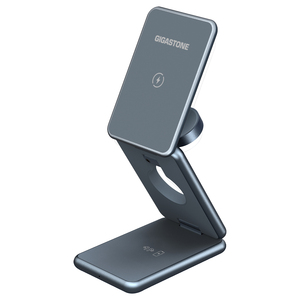 Gigastone GS-WP-9330G-1-R 15-Watt 3-in-1 Magnetic Wirel...
