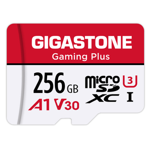Gigastone GS-2IN1-A1V30GAME-256GB-R Gaming Plus A1V30 m...