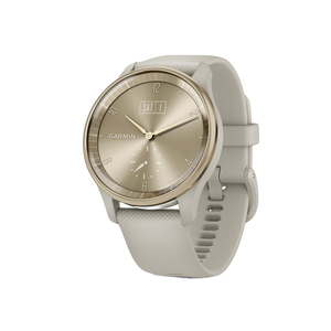 Garmin 010-02665-02 vivomove Trend Hybrid Smartwatch wi...