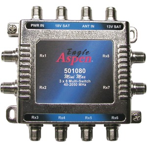 Eagle Aspen 501080 3-In x 8-Out Multiswitch with Option...