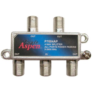 Eagle Aspen 500312 4-Port 2,600MHz Splitter (All port p...