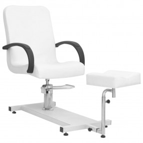 Salon Beauty Chair White and black Faux leather, iron M...