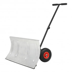 Snow Plow Black and Red Galvanized steel blade and stee...