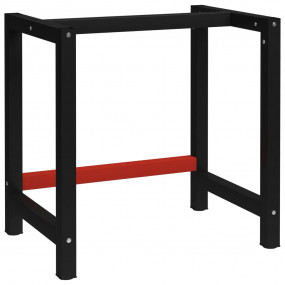 Metal Frame Black and Red Metal with powder coating