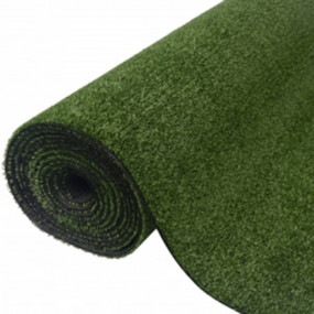Artificial Grass Green Polypropylene Large Area Sturdy