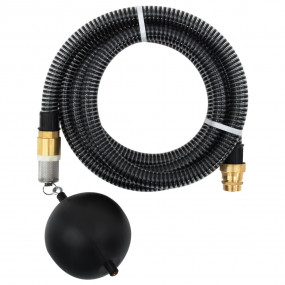 Suction Hose Black PVC 49.2 ft Durable Suction Hose