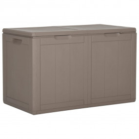 Storage Box Brown 100% Polypropylene Large UV-resistant...