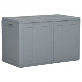 Storage Box Grey Polypropylene Large Storage Garden Sto...