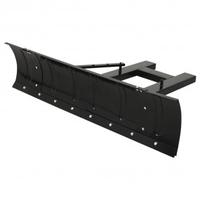 Snow Plow Black Powder-coated steel, Rubber 59.1 x 15.0...