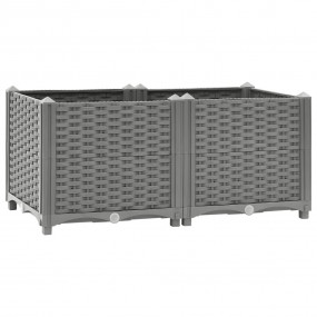 Raised Bed Light grey Polypropylene Medium Durable Rais...