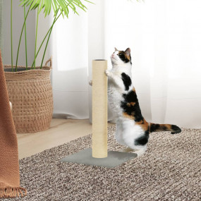 Cat Scratching Post Light Grey Engineered wood 8.7x8.7x...