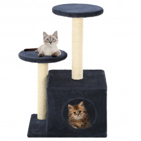 Cat Tree Dark Blue
