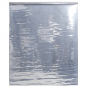 Solar Film Silver PVC 35.4 x 787.4 in UV-resistant mate...