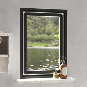 Insect Screen White frame with Black mesh