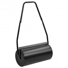 Lawn Roller Black Iron and Steel Medium Durable Lawn Ro...