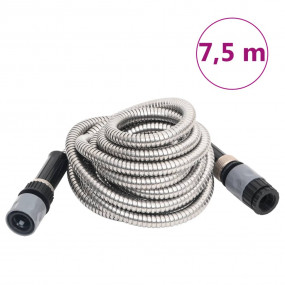 Garden Hose Silver Stainless steel hose, ABS connector ...