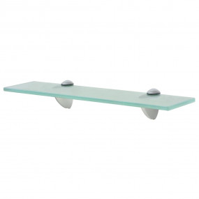 Floating Shelf Clear Tempered safety glass, Zinc alloy ...