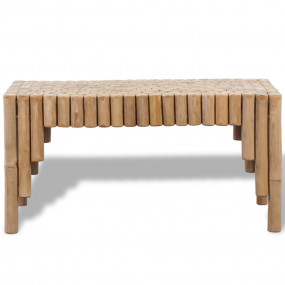 Coffee Table Genuine bamboo color High-quality bamboo S...