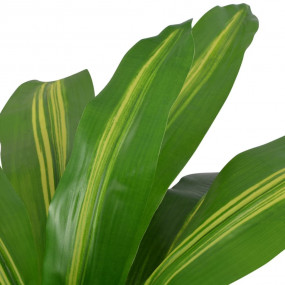Fake Plant Green and Yellow Plastic and Iron Wire 90 in...