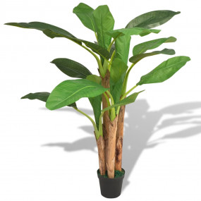 Artificial Plant Green Plastic, Real wood, Iron wire Ex...