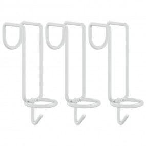 Bucket Hook Silver Galvanized Steel Standard Portable