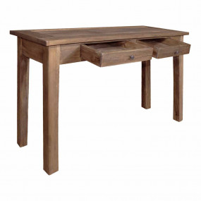 Console Table Varied wood tones Solid mahogany wood Med...