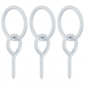 Hitching Ring Silver Steel Standard Durable Hitching Ri...