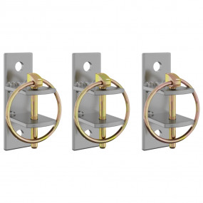 Bucket Hook Silver, Brown Galvanized steel Small Durabl...