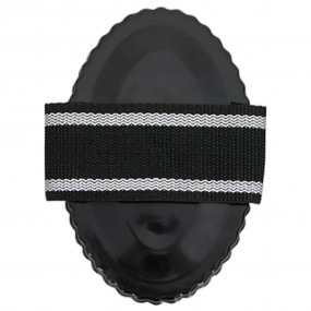 Curry Comb Black Steel 6.3 x 4.1 x 0.8 in Durable Curry...