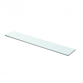 Glass Panel Clear Tempered Glass 27.6 x 4.7 in Modern