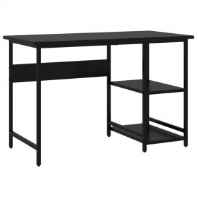 Computer Desk Black MDF 41.3 x 21.7 x 28.3 in Durable