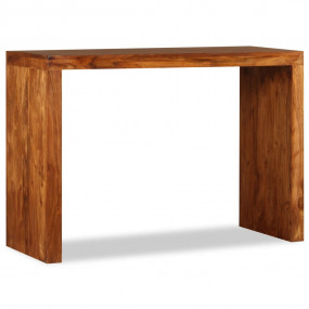 Console Table Brown Solid Acacia wood Medium Durable