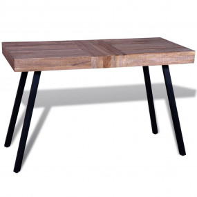 Table Various shades of teak and black Reclaimed Teak, ...