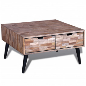 Table Various shades of teak and black
