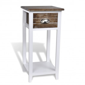 Cabinet Brown and White Paulownia wood and plywood Beds...