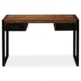 Desk Varies Solid reclaimed wood 47.2 x 19.7 x 29.9 in ...