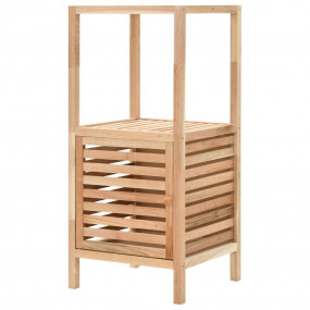 Storage Cabinet Walnut Brown Solid walnut wood, Plywood...