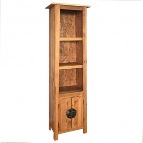 Freestanding Cabinet Natural wood Solid Pinewood Tall