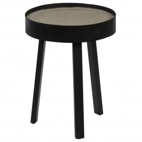 Coffee Table Concrete top with black base