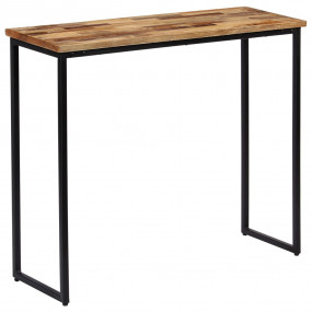 Console Table Natural wood Solid Reclaimed Teak Medium ...