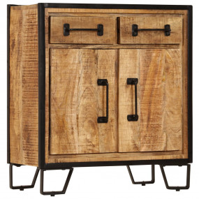 Cabinet Each one's unique Solid Mango Wood 25.6 x 11.8 ...