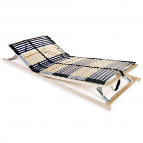 Bed Base Beechwood, Birch, Black Solid beechwood frame,...