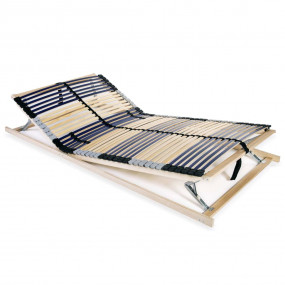 Bed Base Natural Birch Solid beechwood frame with birch...